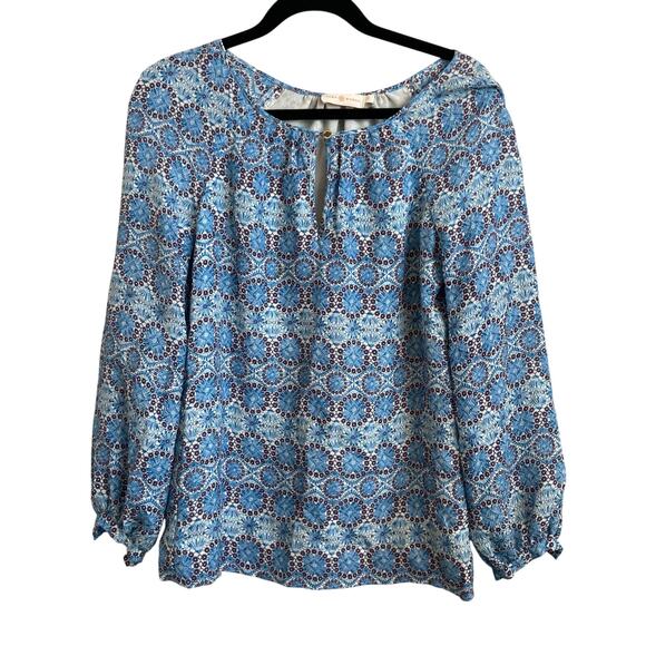 Tory Burch Silk Blend Top Size 0 - Picture 1 of 4